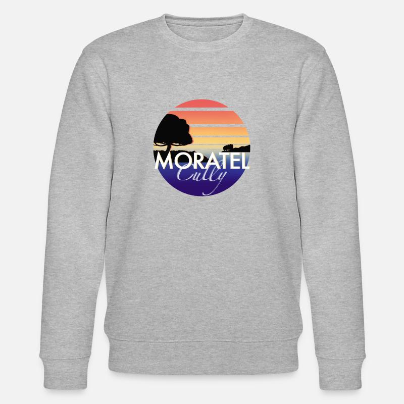 Moratel | Cully Sunset - Sweat bio CHANGER Stanley/Stella Unisexe - gris chiné