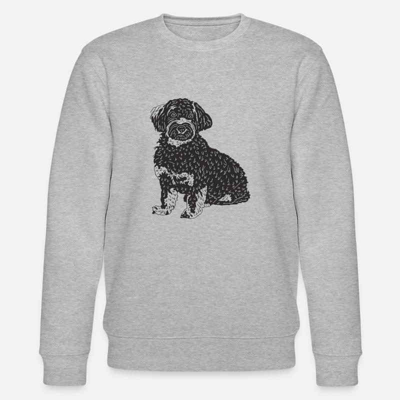 Mischlingshund - Stanley/Stella Unisex Bio-Sweatshirt CHANGER  - Grau meliert