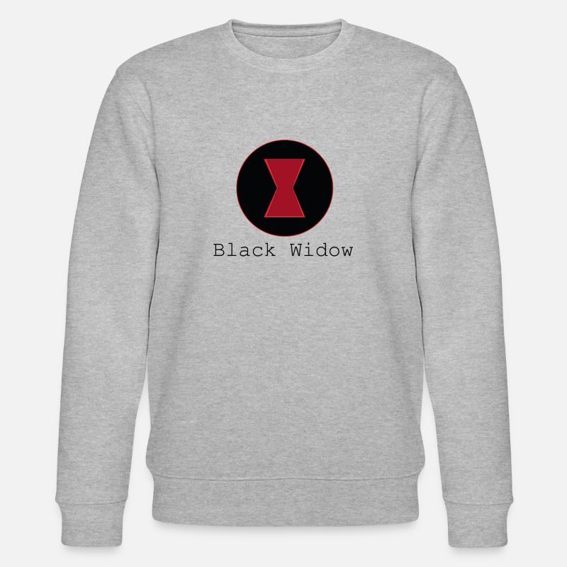 Schwarze Witwe - Stanley/Stella Unisex Bio-Sweatshirt CHANGER  - Grau meliert
