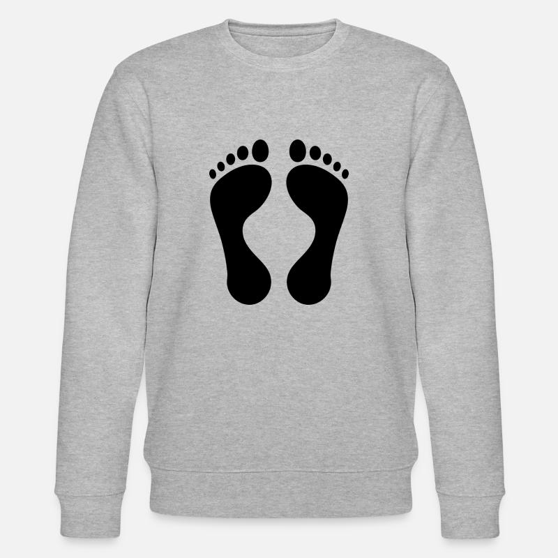 Feet - Stanley/Stella Unisex Bio-Sweatshirt CHANGER  - Grau meliert