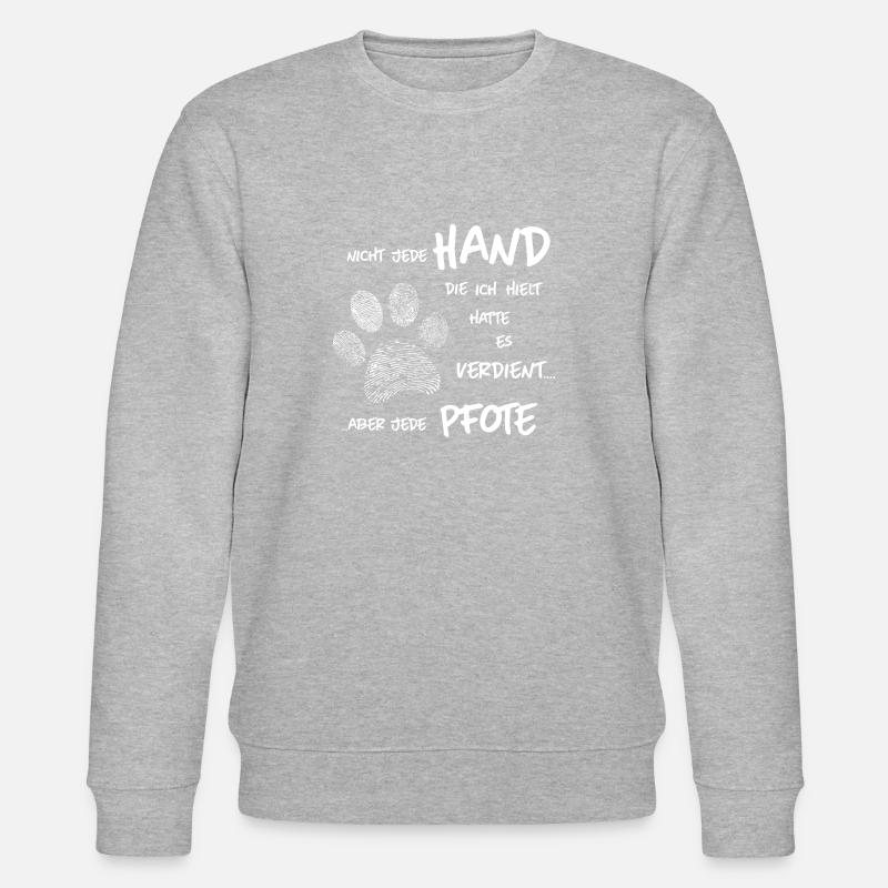 Hand Pfote Hund - Stanley/Stella Unisex Bio-Sweatshirt CHANGER  - undefined