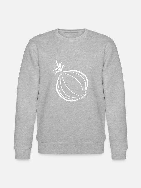 Onion Onion Vegetable Veggie - Stanley/Stella CHANGER Unisex Organic Sweatshirt - heather grey