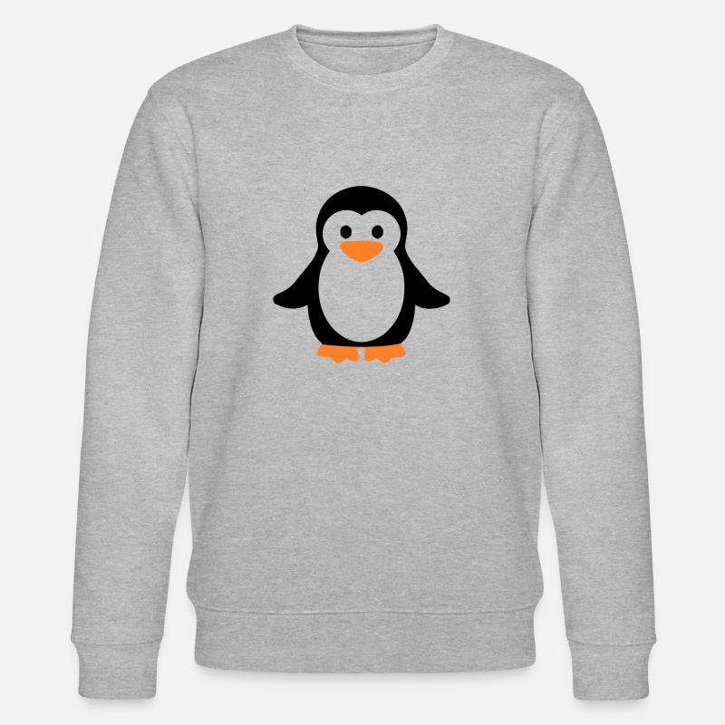 Pinguin - Stanley/Stella Unisex Bio-Sweatshirt CHANGER  - Grau meliert