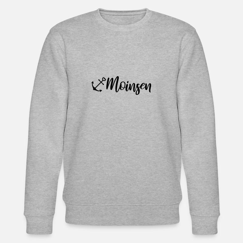 Moinsen - Stanley/Stella Unisex Bio-Sweatshirt CHANGER  - Grau meliert