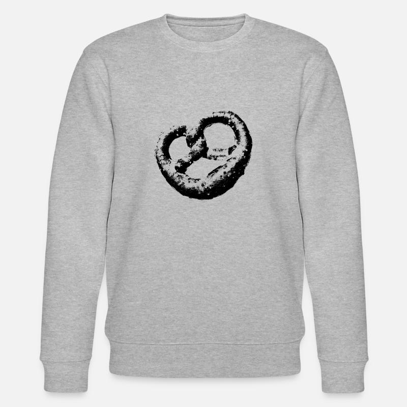 Brezel - Stanley/Stella Unisex Bio-Sweatshirt CHANGER  - Grau meliert