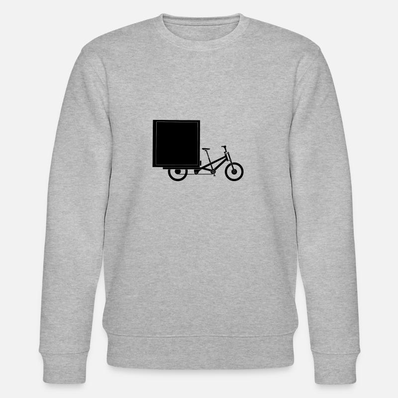 Lastenrad - Stanley/Stella Unisex Bio-Sweatshirt CHANGER  - Grau meliert