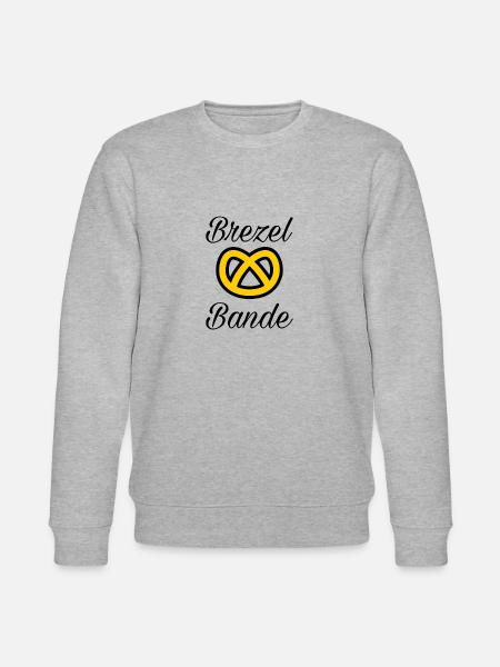 Brezel Bande - Stanley/Stella Unisex Bio-Sweatshirt CHANGER  - Grau meliert