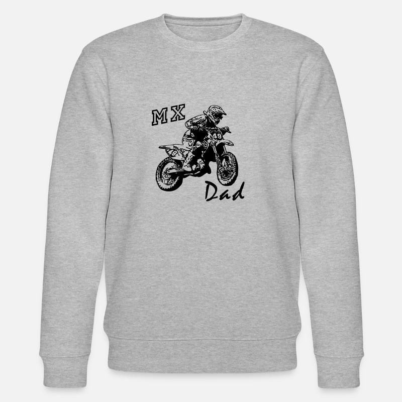 mx dad - Stanley/Stella Unisex Bio-Sweatshirt CHANGER  - Grau meliert