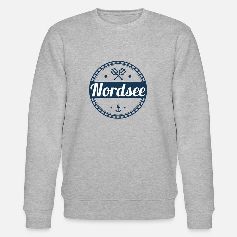 nordsee - Stanley/Stella Unisex Bio-Sweatshirt CHANGER  - Grau meliert