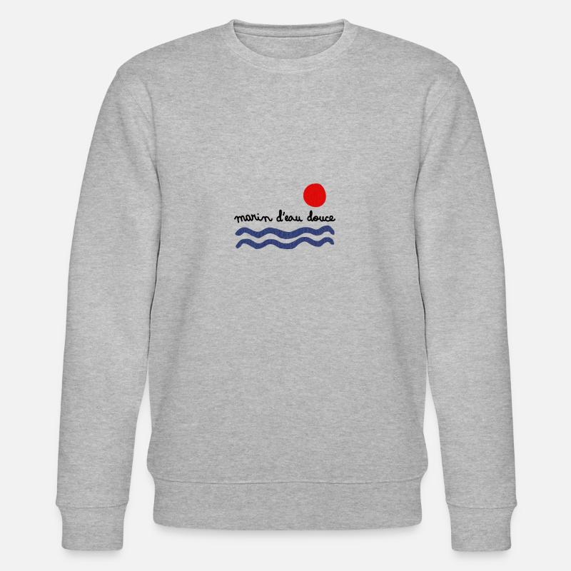 Marin d'eau douce - Sweat bio CHANGER Stanley/Stella Unisexe - gris chiné