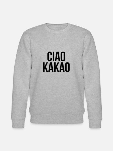 Ciao Kakao - Stanley/Stella Unisex Bio-Sweatshirt CHANGER - Grau meliert
