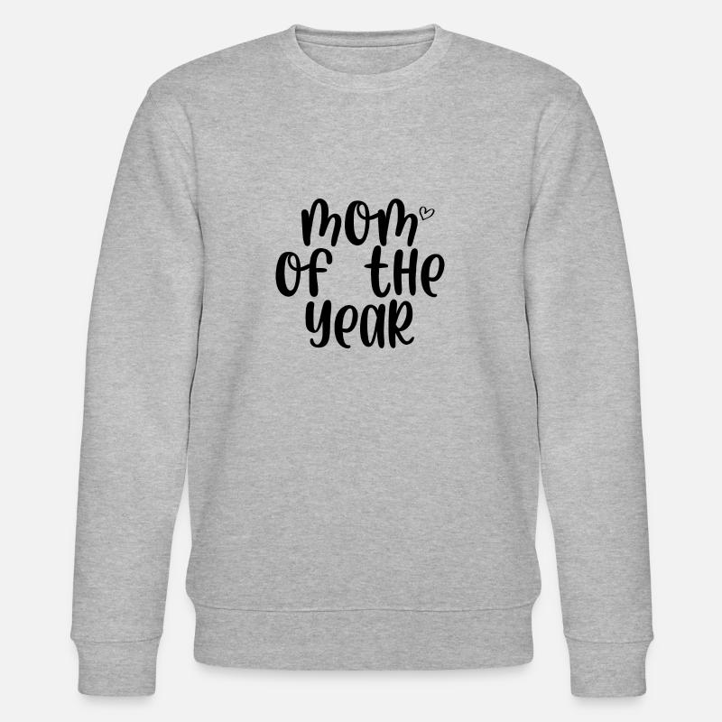 Maman de l’année - Sweat bio CHANGER Stanley/Stella Unisexe - gris chiné