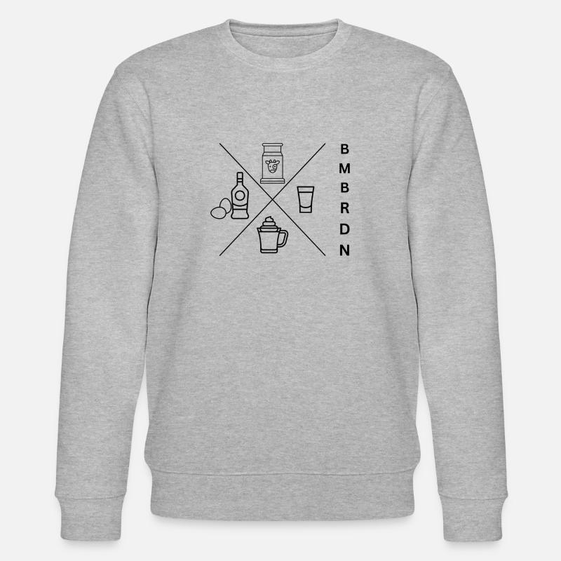 Bombardino - Sweat bio CHANGER Stanley/Stella Unisexe - gris chiné