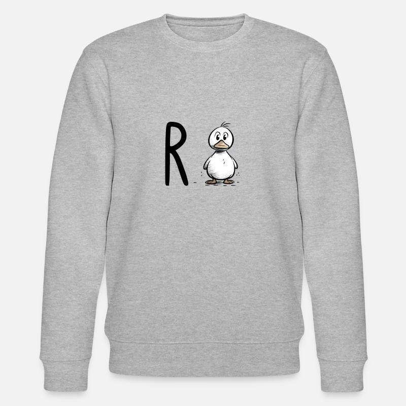 Rente Ente - Stanley/Stella Unisex Bio-Sweatshirt CHANGER  - Grau meliert