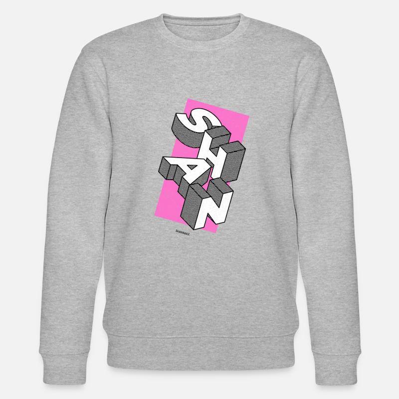 Shan Design - Stanley/Stella Unisex Bio-Sweatshirt CHANGER  - Grau meliert