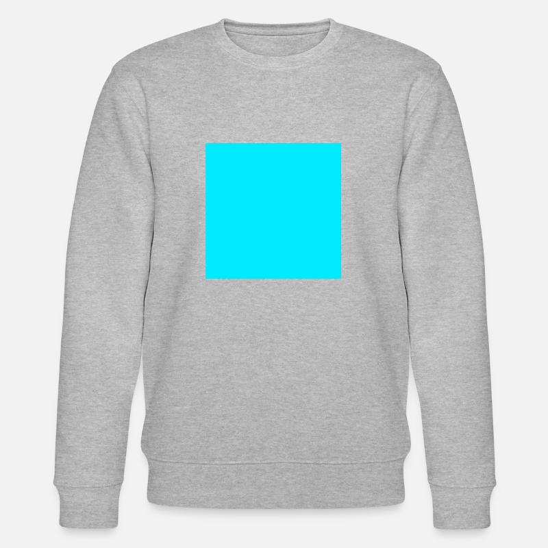 Türkiser Kasten - Stanley/Stella Unisex Bio-Sweatshirt CHANGER  - Grau meliert