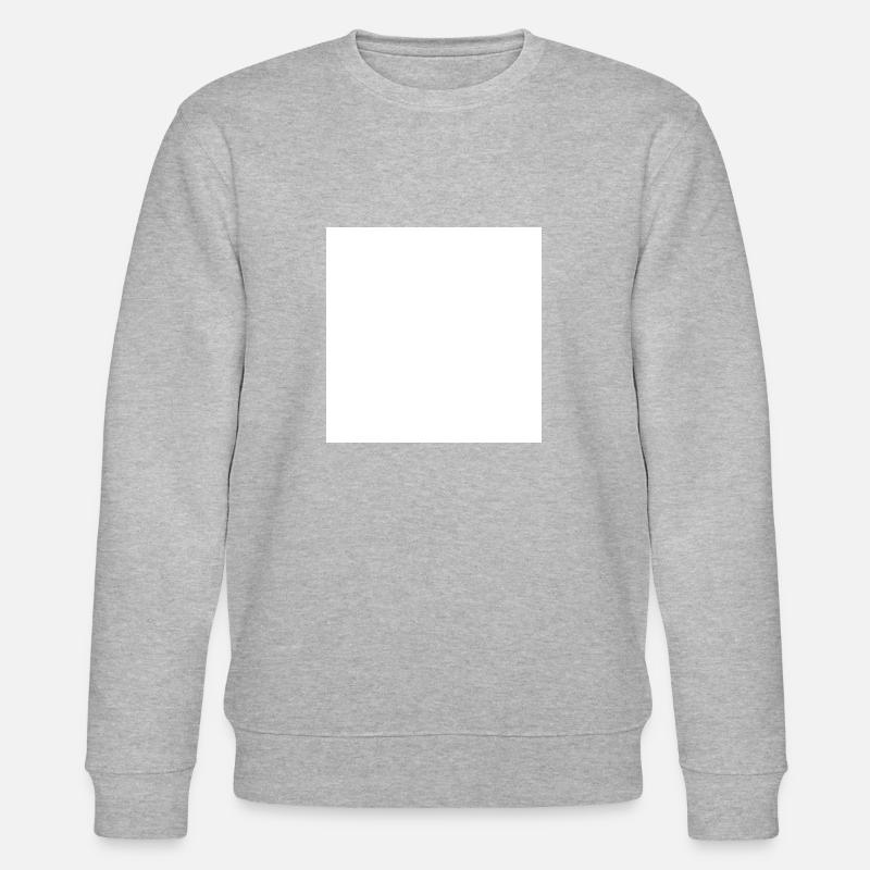 White Square Empty - Stanley/Stella CHANGER Unisex Organic Sweatshirt - heather grey