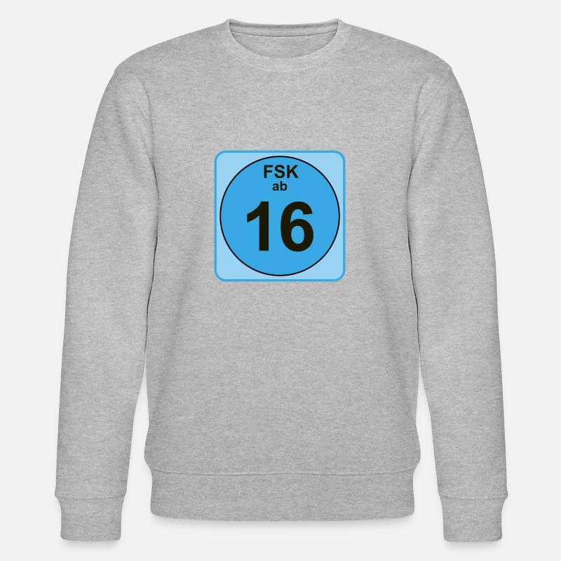 FSK à partir de 16 - Sweat bio CHANGER Stanley/Stella Unisexe - gris chiné