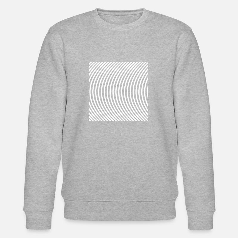 Abstraktes Design - Stanley/Stella Unisex Bio-Sweatshirt CHANGER  - Grau meliert