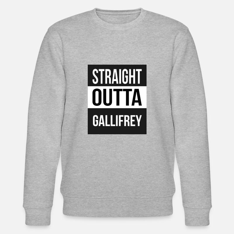 Dr Who - Sweat bio CHANGER Stanley/Stella Unisexe - gris chiné