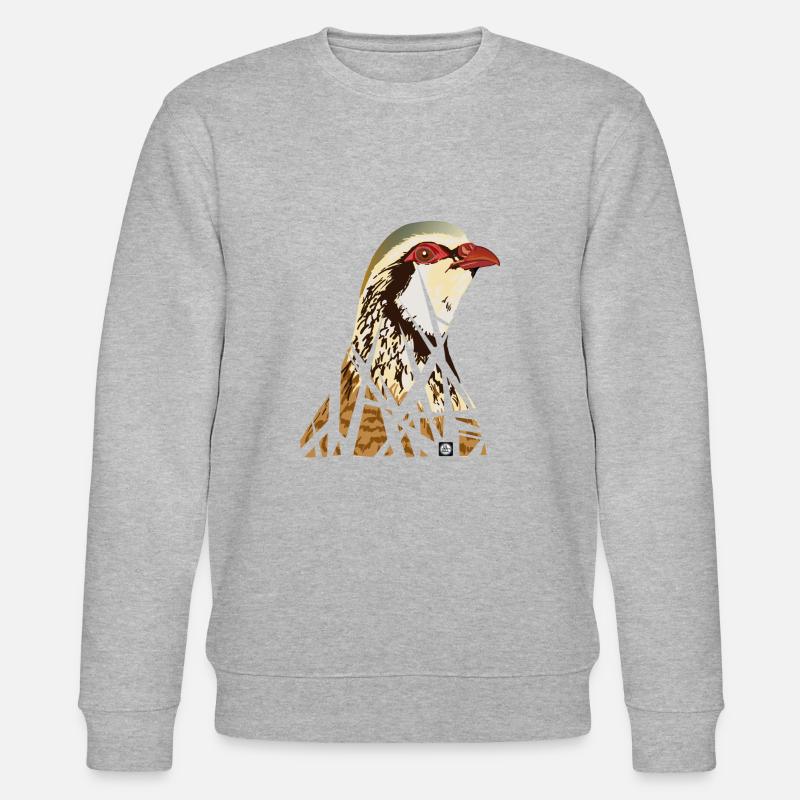 Perdrille - Stanley/Stella Unisex Bio-Sweatshirt CHANGER  - Grau meliert