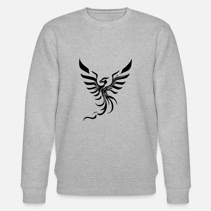 PHOENIX 03 - Stanley/Stella Unisex Bio-Sweatshirt CHANGER  - Grau meliert