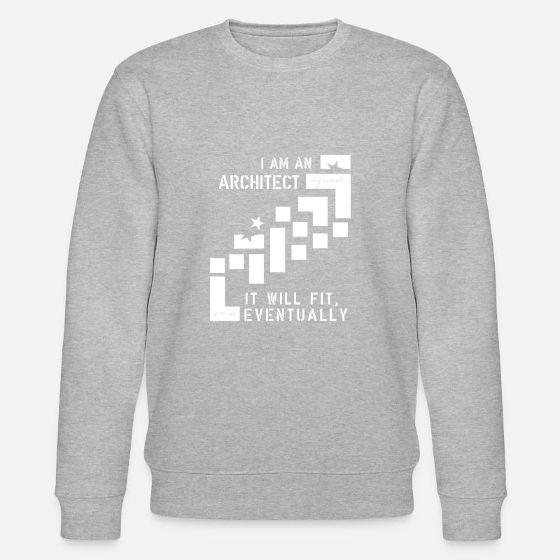 Architect - Stanley/Stella Unisex Bio-Sweatshirt CHANGER  - Grau meliert
