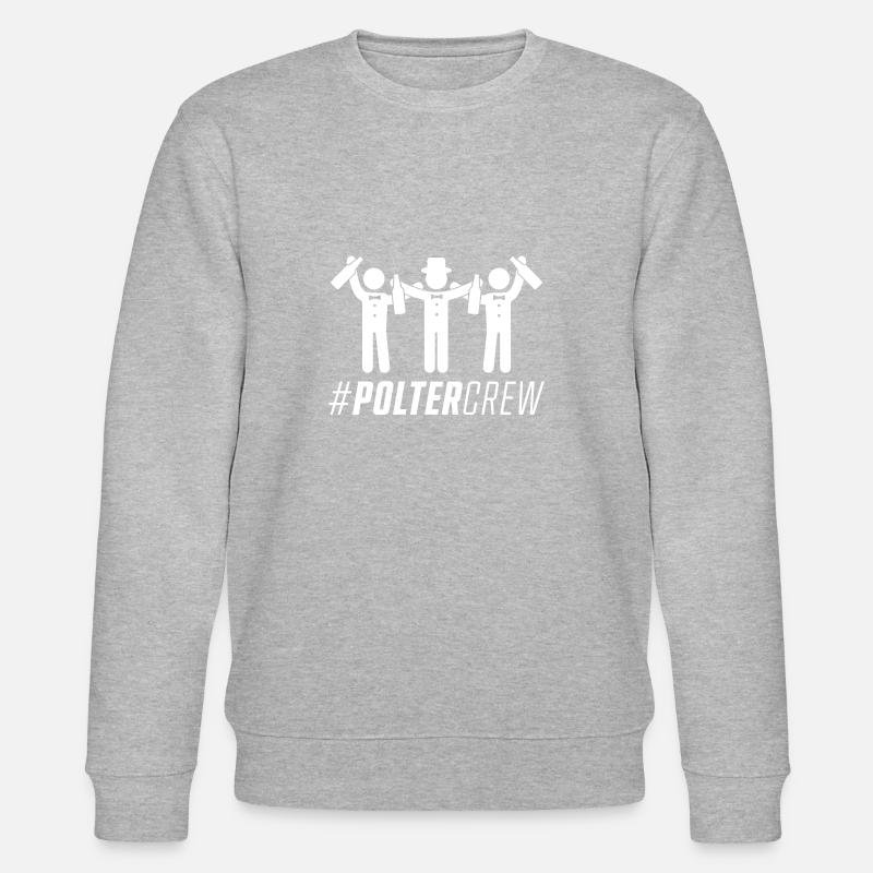 Polter crew - Stanley/Stella Unisex Bio-Sweatshirt CHANGER  - Grau meliert