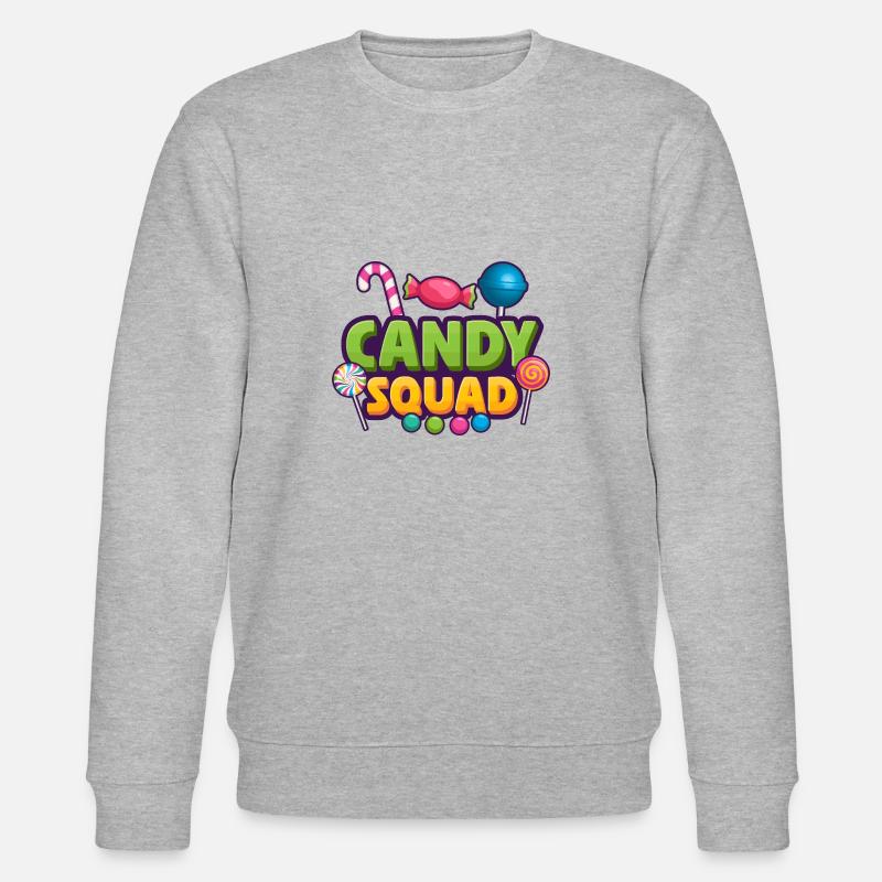 Candy Squad Bonbons - Sweat bio CHANGER Stanley/Stella Unisexe - gris chiné