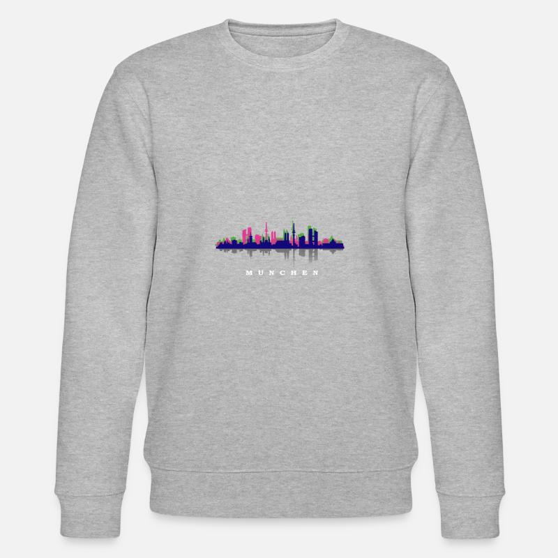 München - Stanley/Stella Unisex Bio-Sweatshirt CHANGER  - Grau meliert