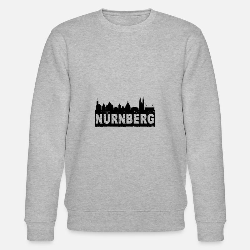 Nürnberg - Stanley/Stella Unisex Bio-Sweatshirt CHANGER  - Grau meliert
