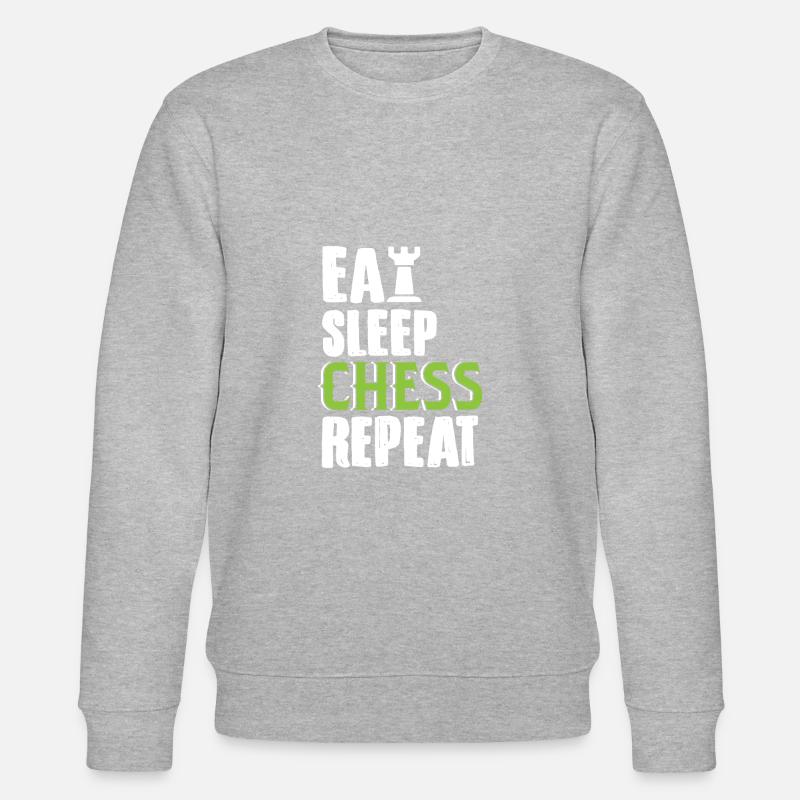 échecs - Sweat bio CHANGER Stanley/Stella Unisexe - gris chiné