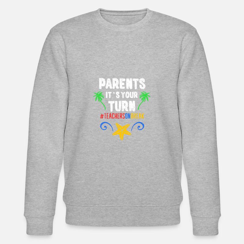 Sommerferien - Stanley/Stella Unisex Bio-Sweatshirt CHANGER  - Grau meliert
