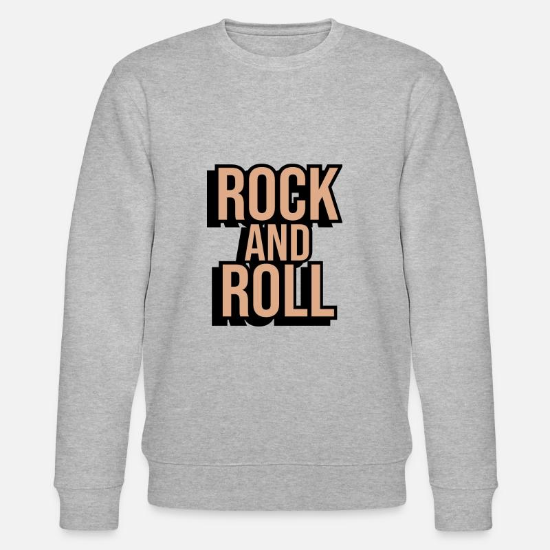 Rock and Roll Design - Sweat bio CHANGER Stanley/Stella Unisexe - gris chiné