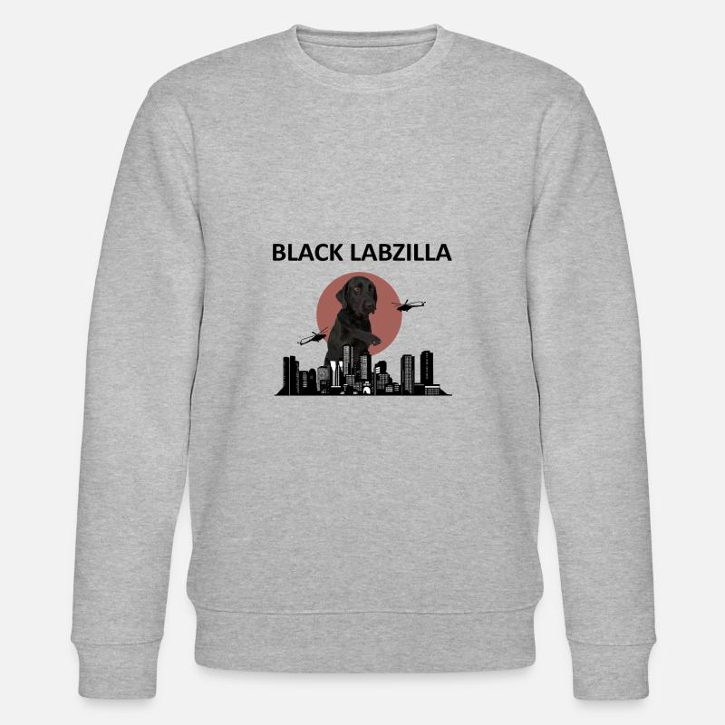 Labzilla noir - Sweat bio CHANGER Stanley/Stella Unisexe - gris chiné
