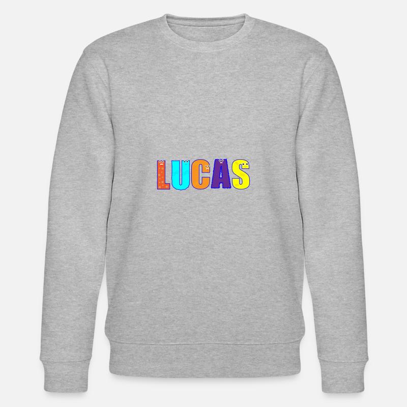 Lucas - Stanley/Stella Unisex Bio-Sweatshirt CHANGER  - Grau meliert