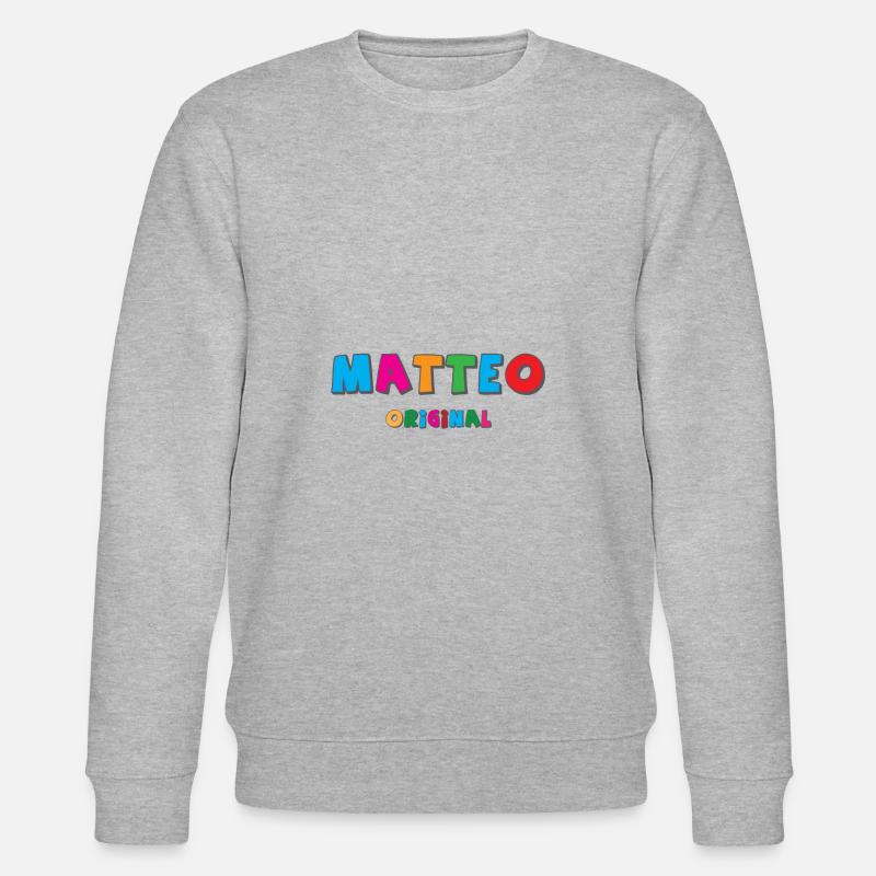 Matteo - Stanley/Stella Unisex Bio-Sweatshirt CHANGER  - Grau meliert