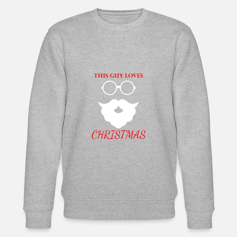 Père Noël - Sweat bio CHANGER Stanley/Stella Unisexe - gris chiné