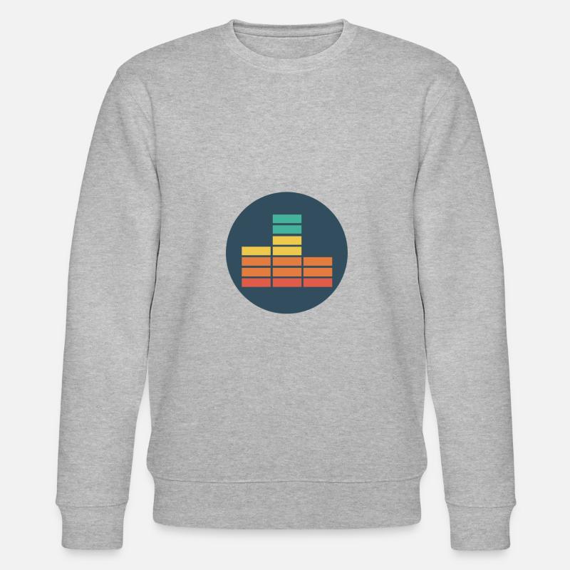 (Equalizer) - Sweat bio CHANGER Stanley/Stella Unisexe - gris chiné