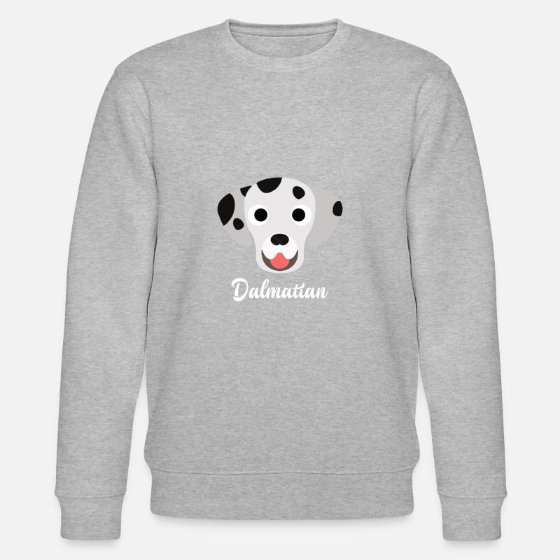 Dalmatiner - Stanley/Stella Unisex Bio-Sweatshirt CHANGER  - Grau meliert