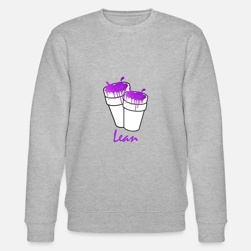 Lean Codeine Cups Mug - Stanley/Stella CHANGER Unisex Organic Sweatshirt - heather grey