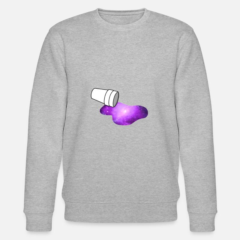 Lean Codeine Space - Stanley/Stella Unisex Bio-Sweatshirt CHANGER  - Grau meliert