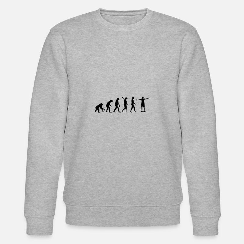 Hoverboard Evolution - Sweat bio CHANGER Stanley/Stella Unisexe - gris chiné