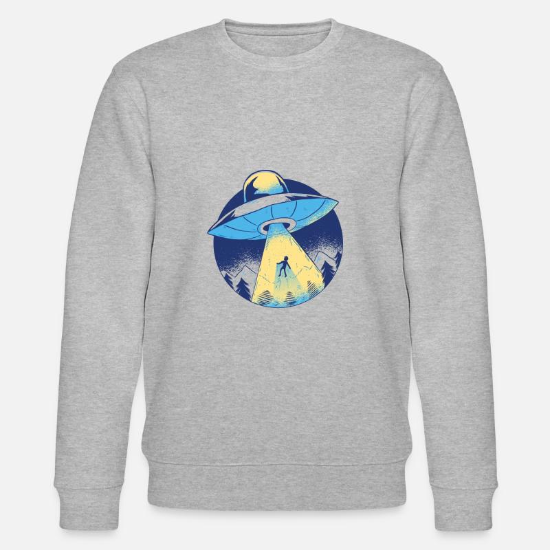 ufo - Stanley/Stella Unisex Bio-Sweatshirt CHANGER  - Grau meliert