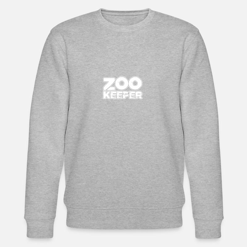 Tierpfleger - Stanley/Stella Unisex Bio-Sweatshirt CHANGER - Grau meliert