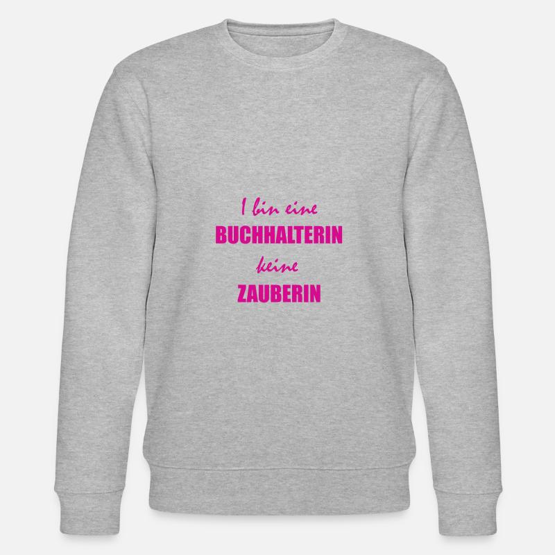 Comptable - Sweat bio CHANGER Stanley/Stella Unisexe - gris chiné