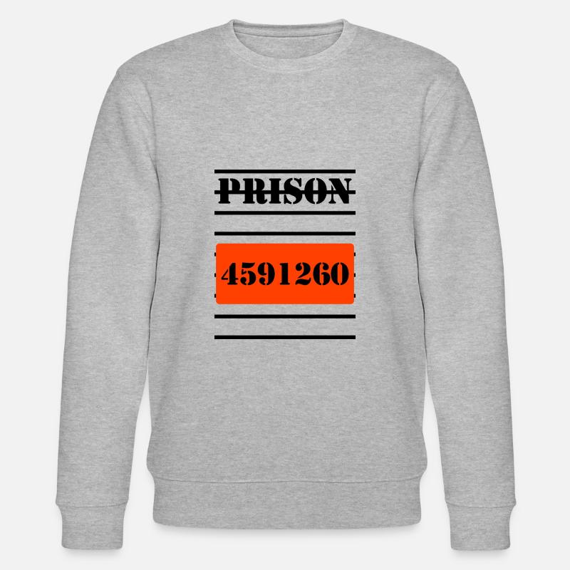 Gefängnis - Stanley/Stella Unisex Bio-Sweatshirt CHANGER  - Grau meliert