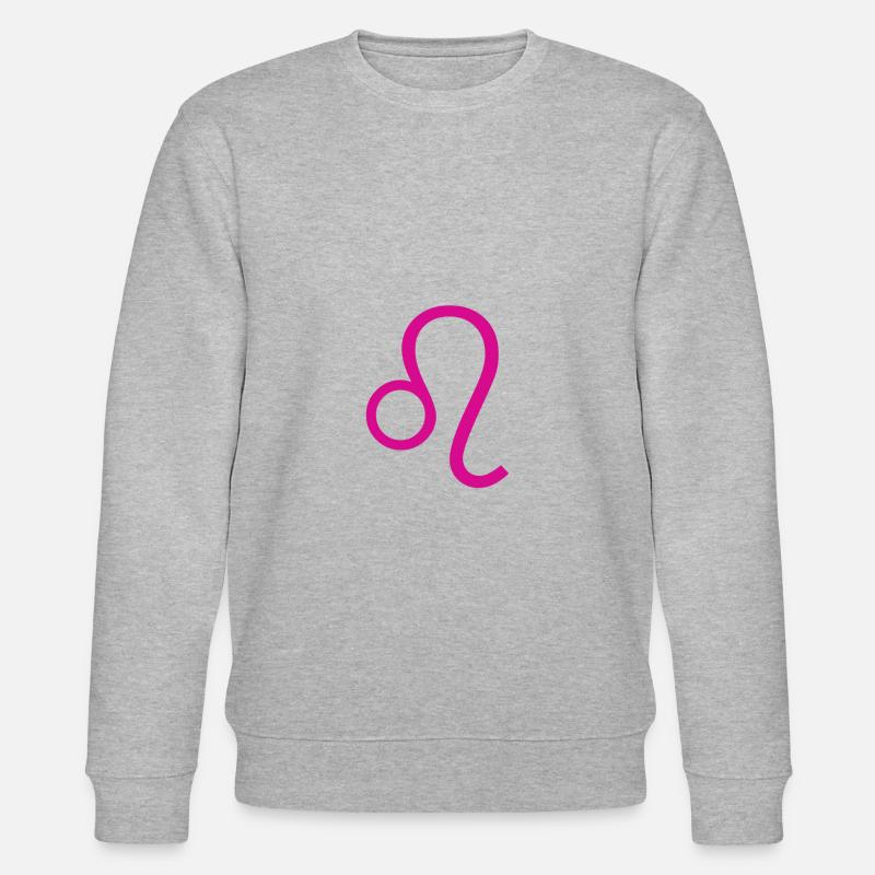 Löwe - Stanley/Stella Unisex Bio-Sweatshirt CHANGER  - Grau meliert