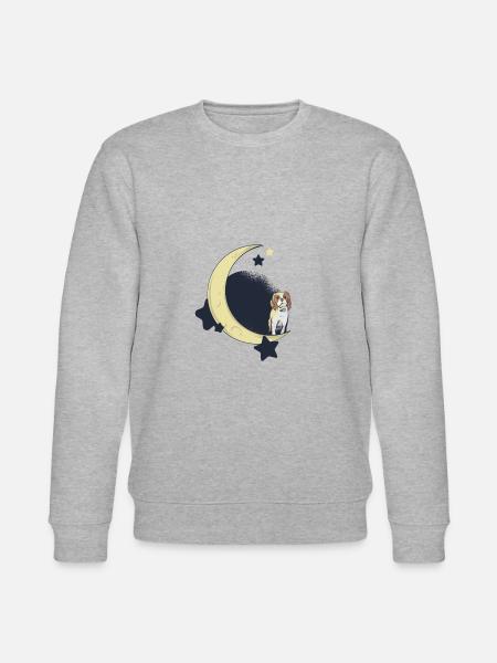 Cavalier King Charles Spaniel - Stanley/Stella CHANGER Unisex Organic Sweatshirt - heather grey