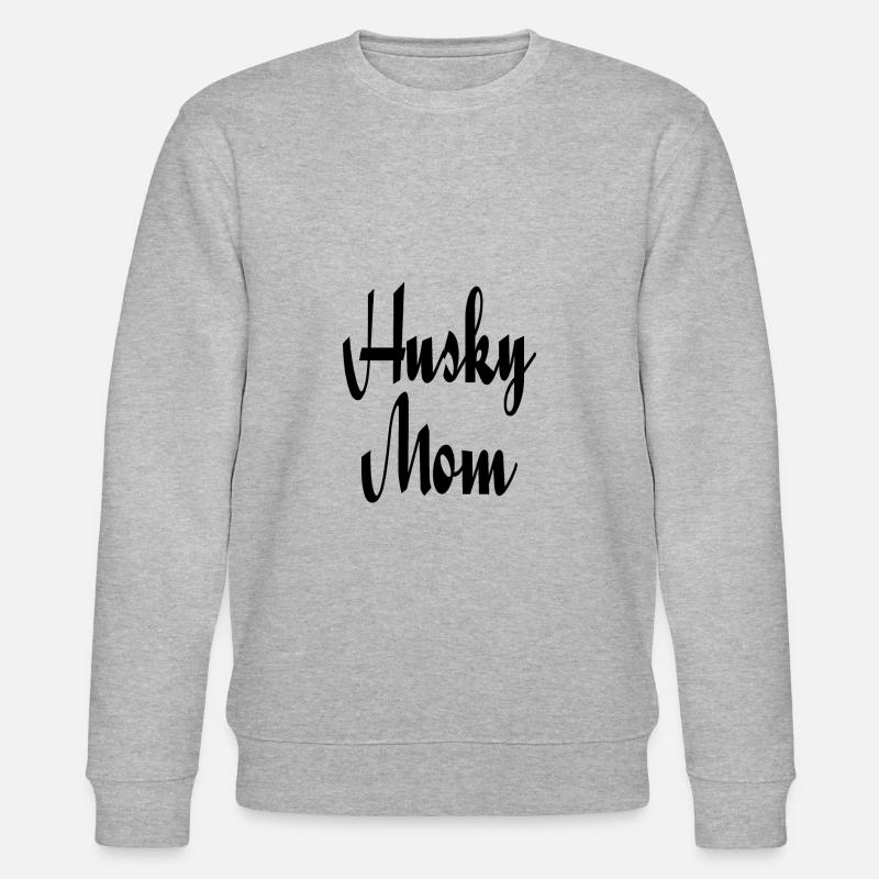 HUSKY MOM - Sweat bio CHANGER Stanley/Stella Unisexe - gris chiné